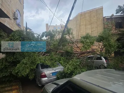 اخبار اليمن الان خسائر مادية العواصف الرعدية اجتاحت اخبار اليمن الان الحدث اليوم عاجل
