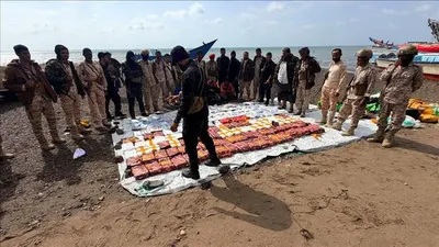 اخبار اليمن الان قوات العمالقة تضبط المخدرات المندب اخبار اليمن الان الحدث اليوم عاجل