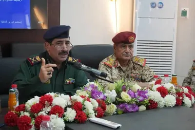 اخبار اليمن الان الداخلية يستعرض استراتيجية وإنجازات الوزارة اخبار اليمن الان الحدث اليوم عاجل