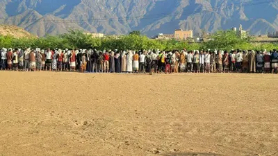 اخبار اليمن الان أبناء يؤدون الاستسقاء لنزول الغيث اخبار اليمن الان الحدث اليوم عاجل