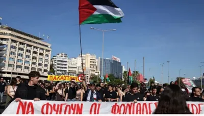 اخبار اليمن الان اليونان احتجاج ميناء بيرايوس إسرائيليين اخبار اليمن الان الحدث اليوم عاجل