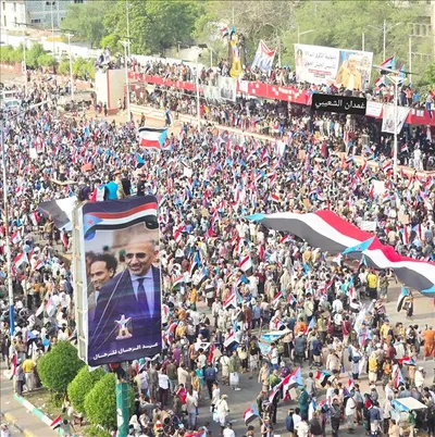 اخبار اليمن الان العروض مليونية الذكرى لتأسيس الجنوبي اخبار اليمن الان الحدث اليوم عاجل