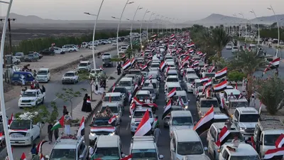اخبار اليمن الان شوارعها بموكب سبتمبري احتفالا بالثورة اخبار اليمن الان الحدث اليوم عاجل