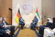عرب تايم اخبار اليمن الان والمستشار الألماني يبحثان العلاقات البلدين اخبار اليمن الان الحدث اليوم عاجل عرب تايم