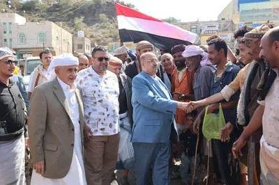 اخبار اليمن الان ظهور رئيس النواب بموقع عسكري اخبار اليمن الان الحدث اليوم عاجل