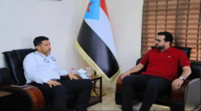اخبار اليمن الان العولقي يستقبل رئيس انتقالي أبين اخبار اليمن الان الحدث اليوم عاجل
