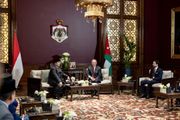 سام برس ملك الاردن والرئيس الإندونيسي يعقدان جلسة...